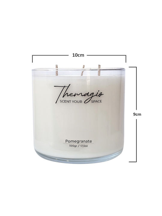Themagio Duftkerze Soja Granatapfel 500g 77248