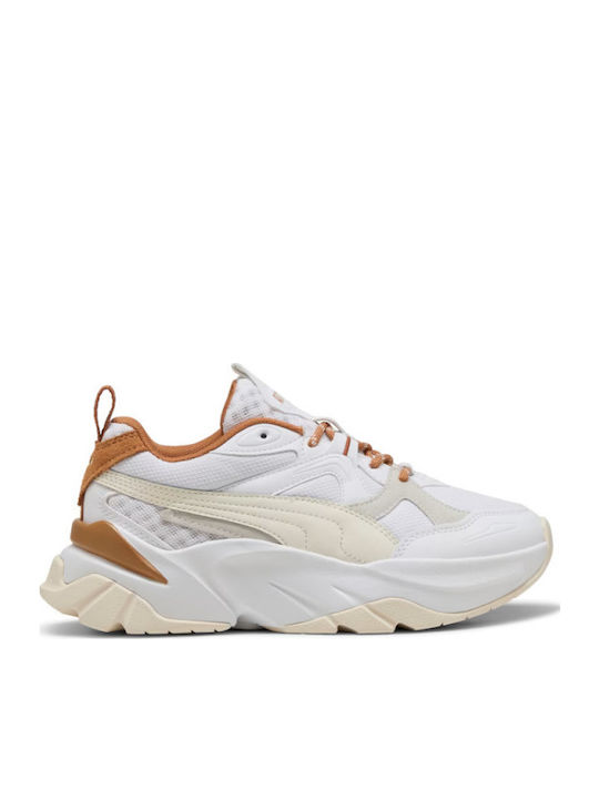 Sophyr Damen Chunky Sneakers Weiß
