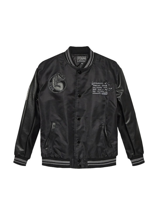 Kids' Bomber Short Jet Black