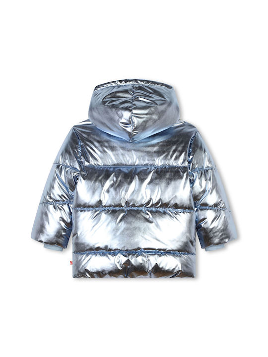 Billieblush Kids Quilted Jacket Metallic