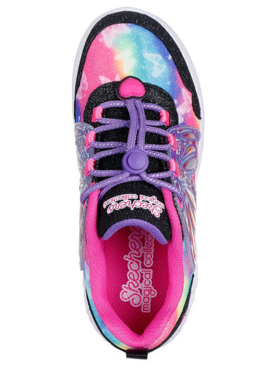 Dream Racer Kids Sneakers with Lights Black