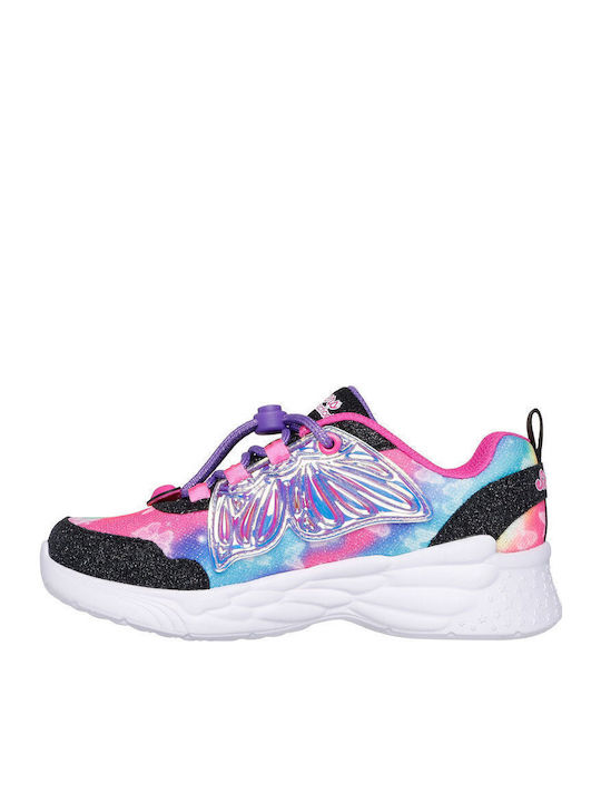 Dream Racer Kids Sneakers with Lights Black