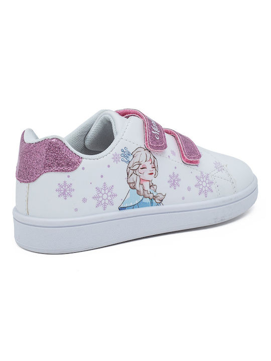 Kinder Sneakers mit Klettverschluss Weiß
