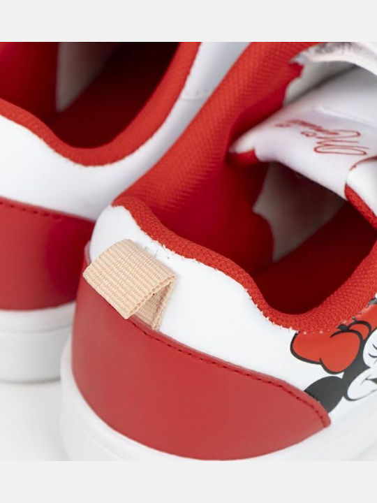 Disney Παιδικά Sneakers με Σκρατς Λευκά
