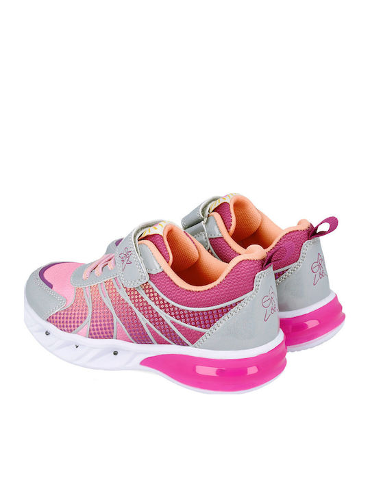 Παιδικά Sneakers με Σκρατς Ροζ