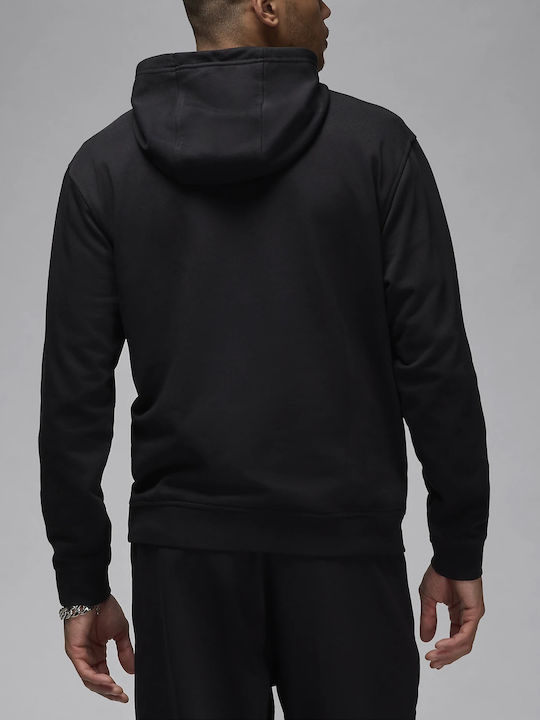 Dri-Fit Sweatshirt with Hood Black