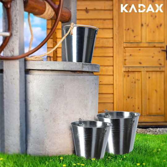 Kadax Decorative Bucket Garden Metal 145901