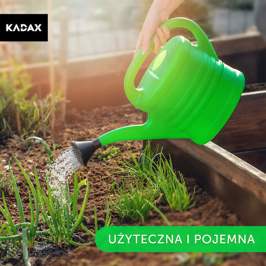 Kadax Plastic Watering Can 10lt Green