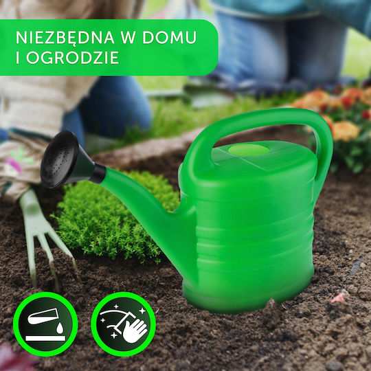 Kadax Plastic Watering Can 10lt Green