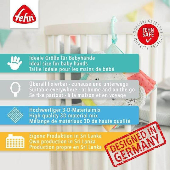 Fehn Βιβλίο Δραστηριοτήτων από Ύφασμα για Νεογέννητα