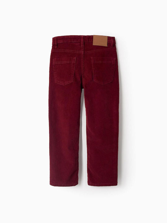 Zippy Kids Corduroy Trousers Bordeaux