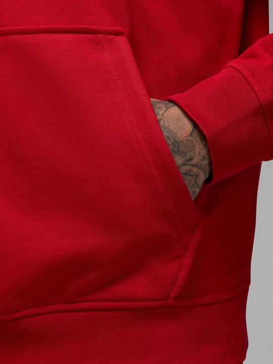 Dri-Fit Sweatshirt mit Kapuze Rot