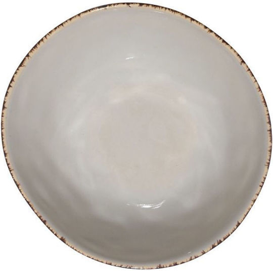 Estia Vignette Stoneware Μπωλ Σερβιρίσματος Στρογγυλό Κεραμικό Γκρι με Διάμετρο 15εκ. 6τμχ