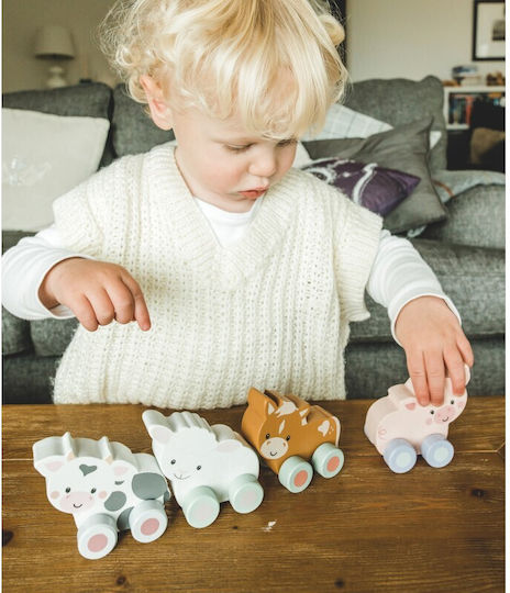 Orange Tree Toys Entlang schieben aus Holz für 18++ Monate