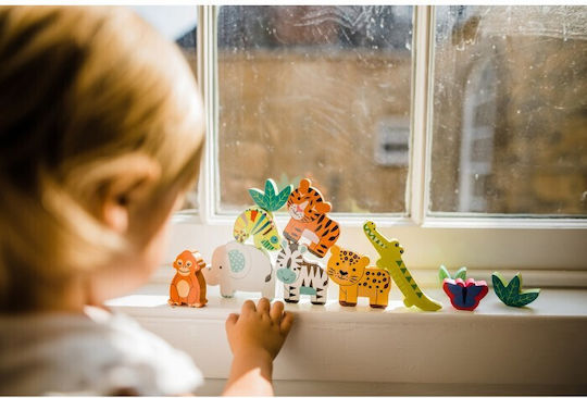 Orange Tree Toys Παιχνίδι Στοίβαξης από Ξύλο για 18+ Μηνών