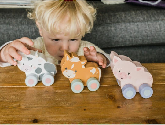 Orange Tree Toys Избутване насам-натам от дърво за 18++ месеца