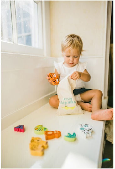 Orange Tree Toys Παιχνίδι Στοίβαξης από Ξύλο για 18+ Μηνών