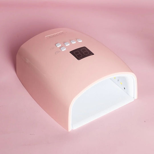 Rechargeable Nail Polish Curing Lamp UV 66W Pink