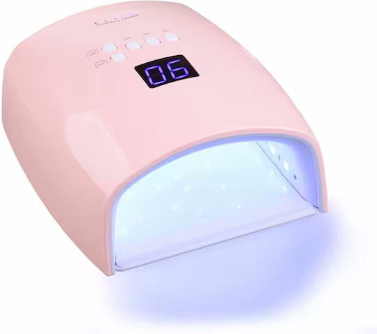 Rechargeable Nail Polish Curing Lamp UV 66W Pink
