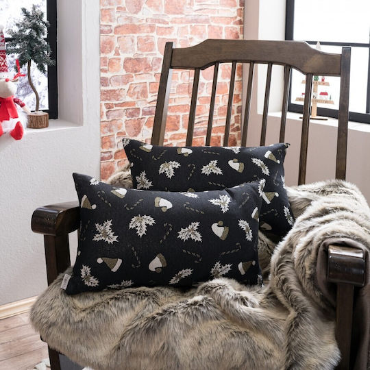 Teoran Christmas Decorative Square Pillowcase 45x45cm