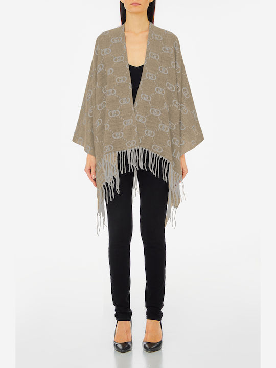 Women's Wool Scarf Brown