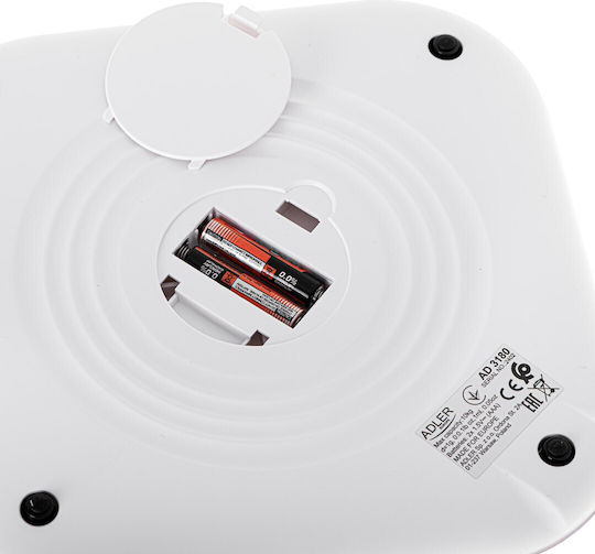 Adler Digitale Küchenwaage bis 10kg Weiße