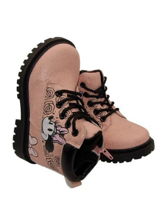 Minnie Boot Παιδικά Μποτάκια Ροζ
