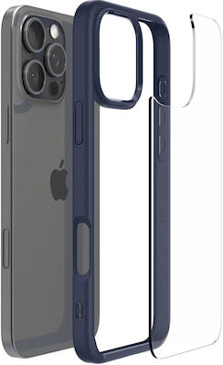 Spigen Ultra Hybrid Umschlag Rückseite Kunststoff Marineblau (iPhone 16 Pro)