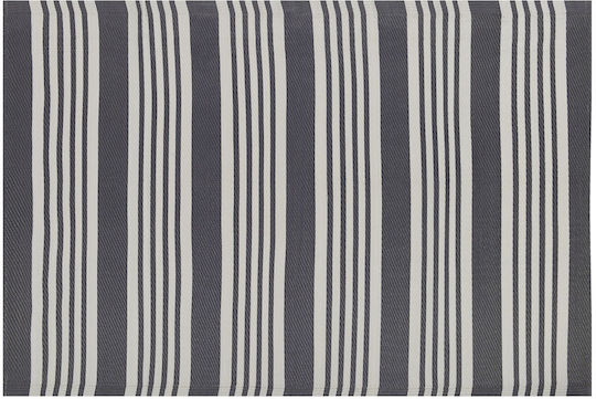 Beliani Rug Outdoor Rectangular Black