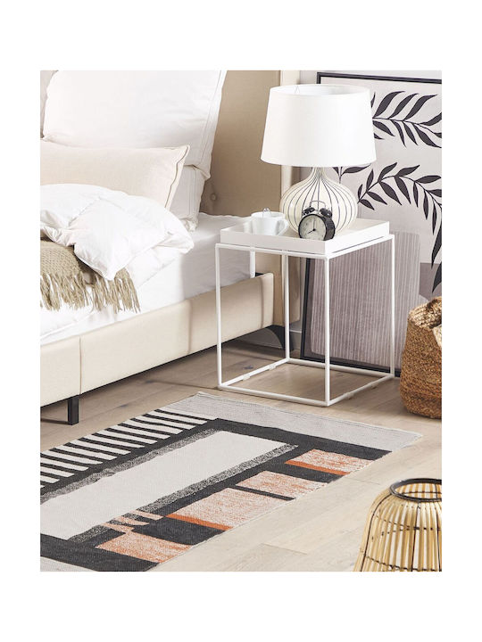 Beliani Χαλί Διάδρομος Βαμβακερό Multicolour 80x150cm