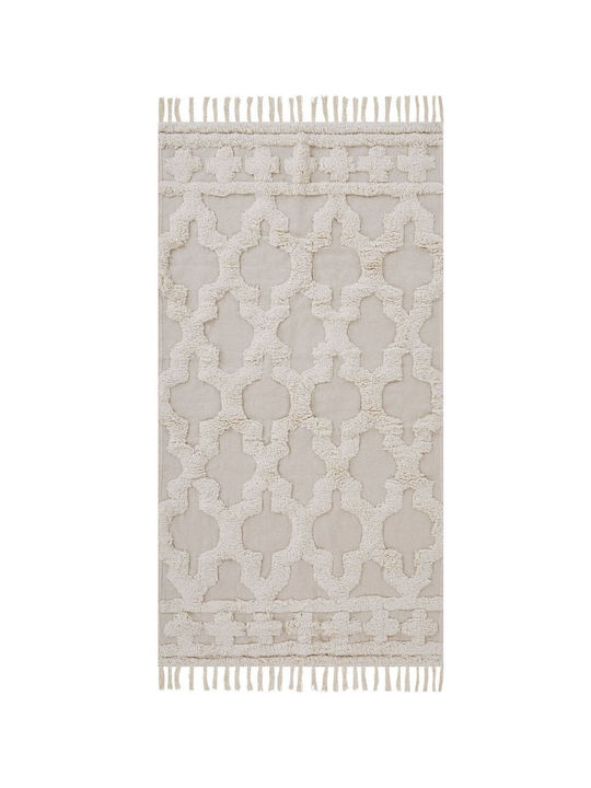 Beliani Χαλί Διάδρομος Μπεζ 80x150cm