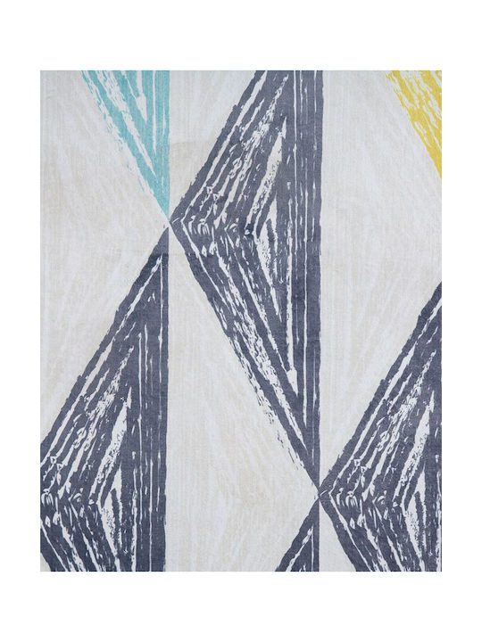 Beliani Χαλί Διάδρομος Γκρι 80x150cm