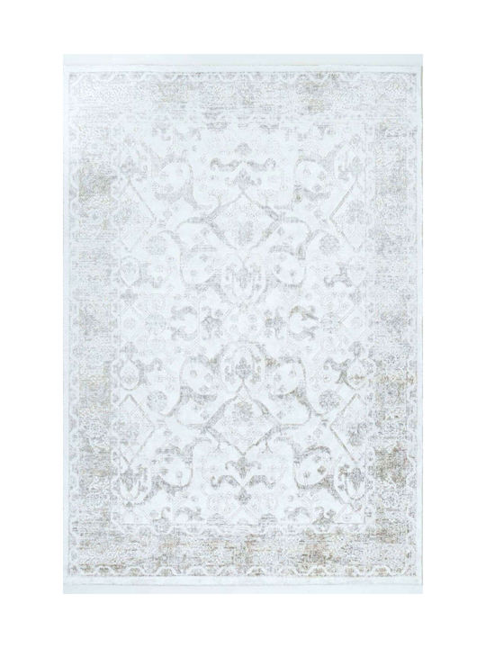 Ezzo Veneto D304a1w Rug Rectangular Cream