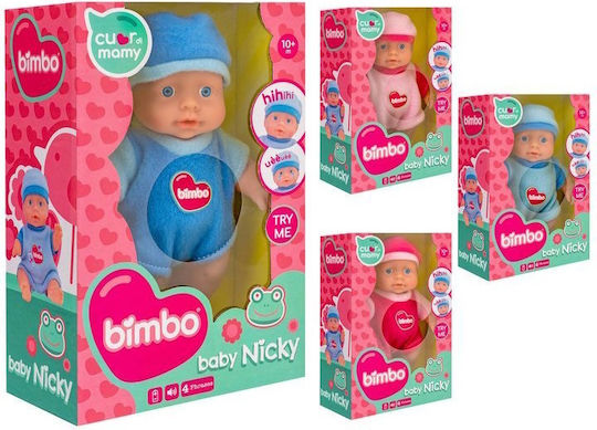 Globo Păpușă Bebe Albastră Pentru 10m+ Ani