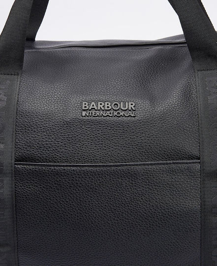 Barbour Holdall Sack Voyage Black made of Artificial Leather