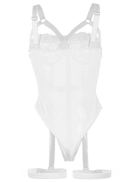 Subblime Teddy Sexy Κορμάκι Λευκό