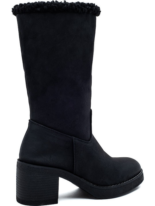 Damenstiefel Schwarz