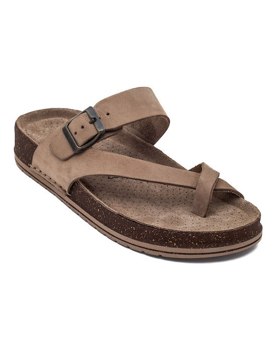 Γυναικεία Σανδάλια Flatforms Καφέ