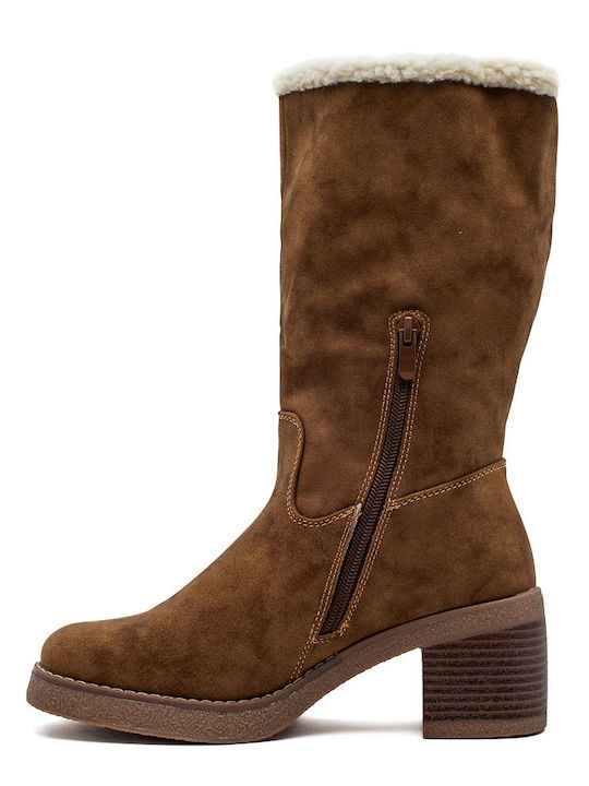 Damenstiefel Braun
