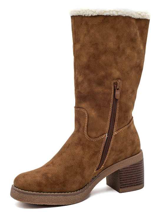 Damenstiefel Braun