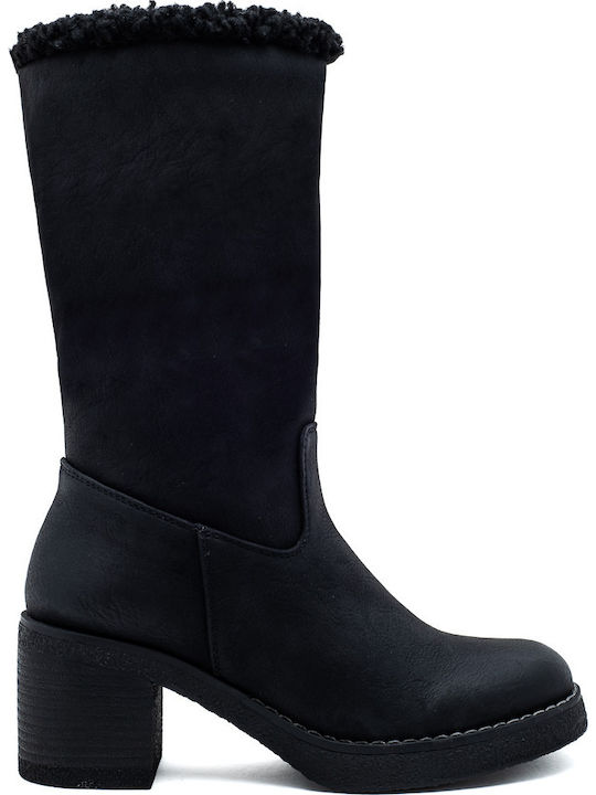 Damenstiefel Schwarz