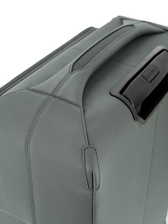 Medium Expandable Suitcase Travelite Priima Olive