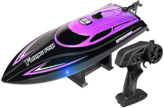 Iuni Hj812 Barcă cu Telecomandă Rc Racing Speed Boat Drift Viteză 25 Km/h 2.4GHz