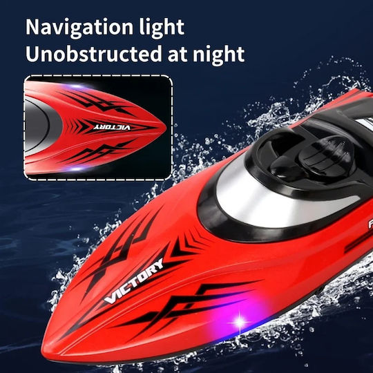 Iuni Hj811 Remote Control Boat Rc Racing Speed Boat Drift Speed 25 Km H 2.4ghz