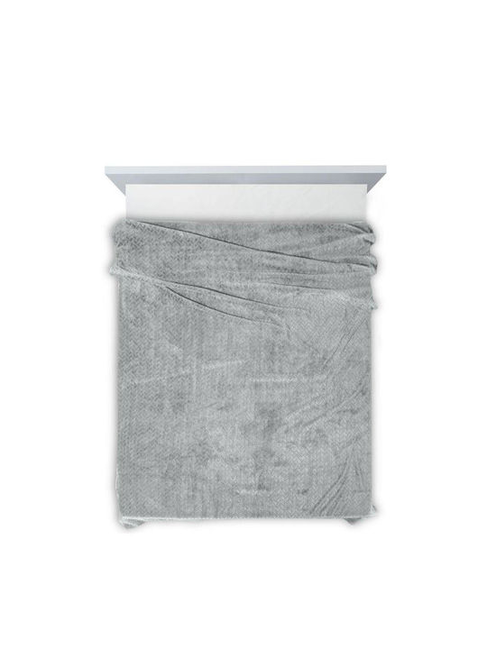Eurofirany Pătură Simplă 170x210 cm Gri