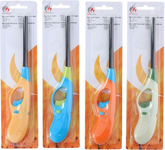 Convenient Long Gas Lighter 26.6 Cm Orange