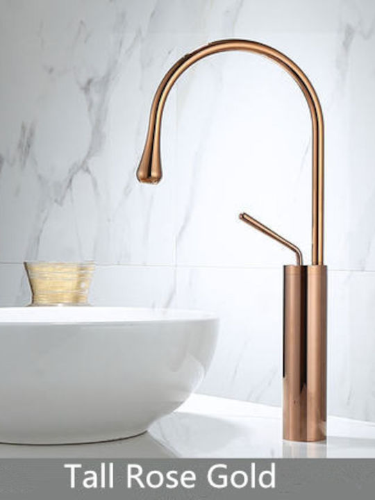Mixing Sink Faucet Rose Gold D5763GMBM