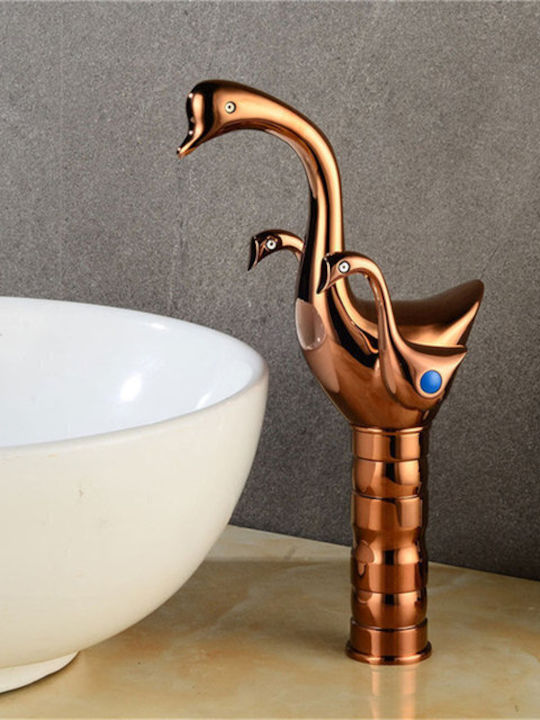 Mixing Sink Faucet Rose Gold DW44TGMBM