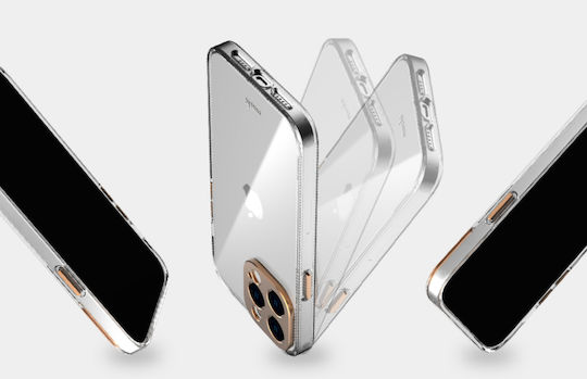 Moshi iGlaze MagSafe Back Cover Σιλικόνης Χρυσό (iPhone 14 Pro Max)