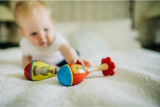 Orange Tree Toys Maracas Lion & Monkey